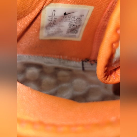 Nike PG 4 Digi Camo Light Cream/Total Orange size 11 - Picture 5 of 8